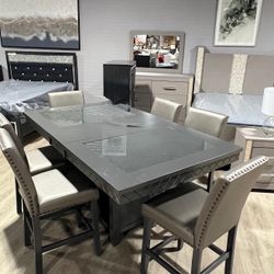 Dining Table Set No Money Down No Credit Need