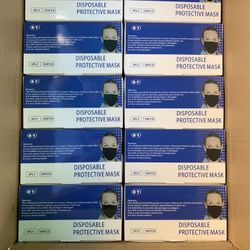 Black face Mask 50 Mask A Box