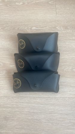 3 RAY BAN cases 