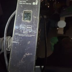 Pentair IntelliChlor SCG (Salt Chlorine Generator) control panel. 