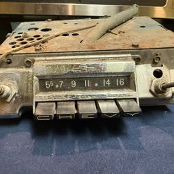 61 62 Chevrolet In Paula – Am Radio Straight Line Tuning  Oem
