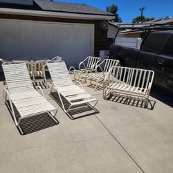 Vintage Brown Jordan Patio Furniture 12pc 