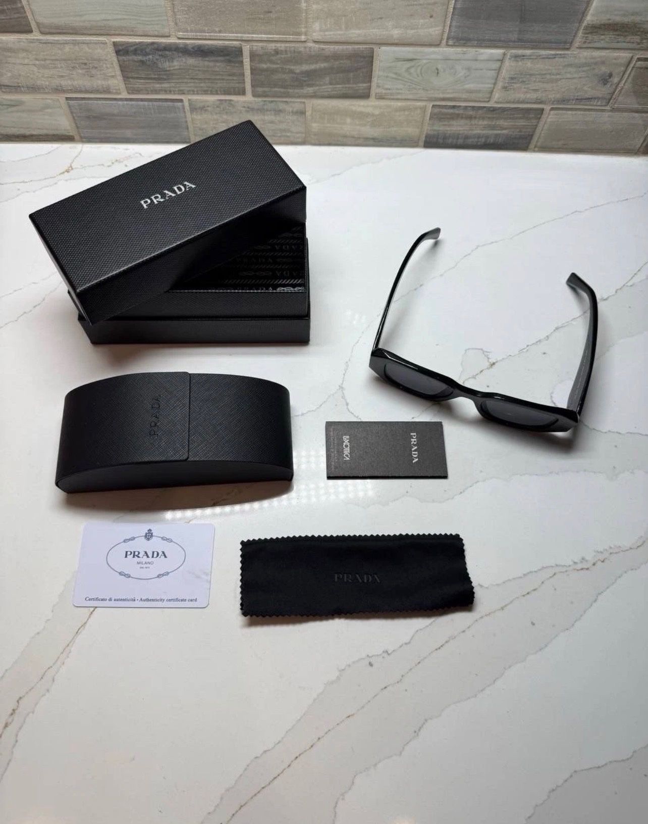 * HOLIDAY YARD SALE * Original Prada Milano Sunglasses With Black Case