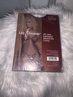 Strapless Fishnet Teddy