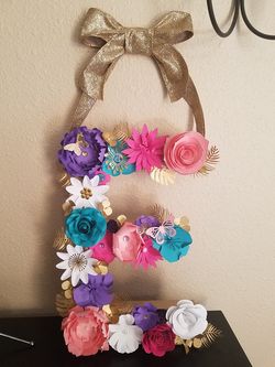 Paper flowers decoration