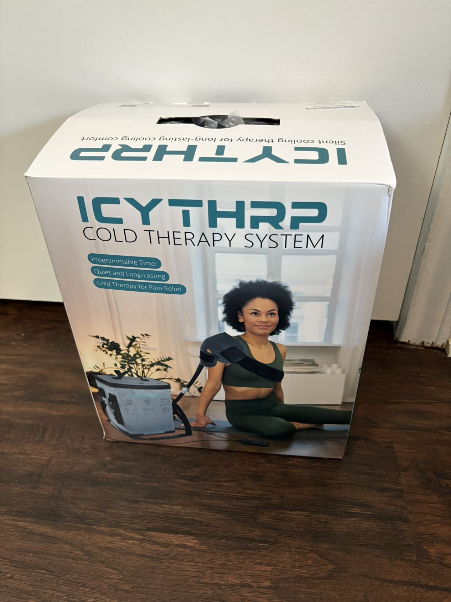 New ICYTHRP Cold Therapy Machine with Programmable Timer, Portable Ice Machine