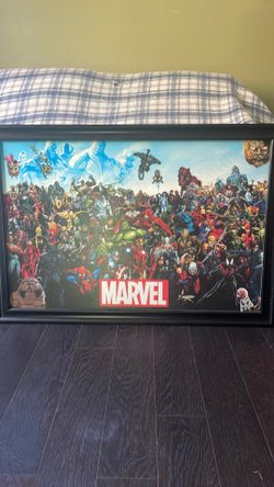 Big Marvel picture frame