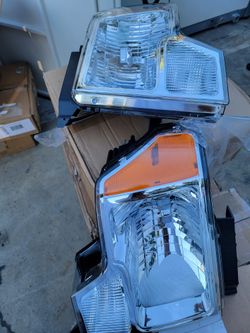 09-14 Ford F150 Headlights Luces Micas Calaveras Faros Faroles