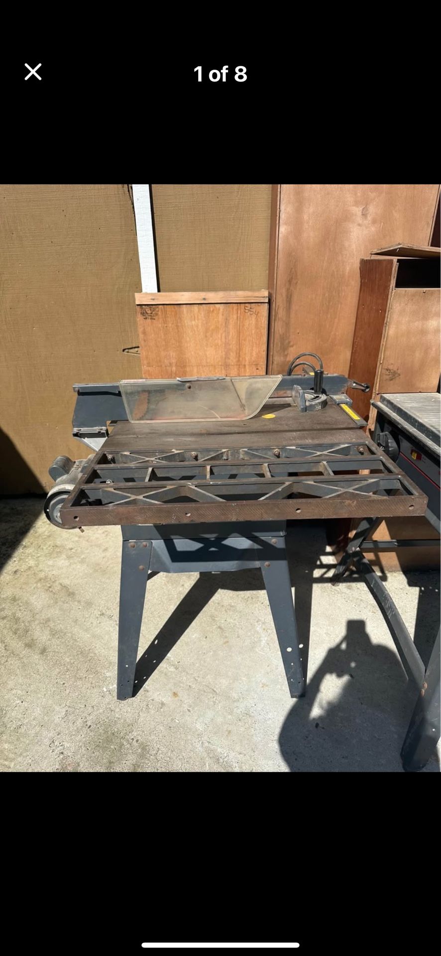 Table Saw & Band Saw