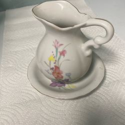 Pitcher And Dish 