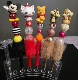 Character Beaded Pens 
