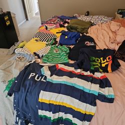 15 Polo Shirt 1 Pait Of Blur Polo Pants