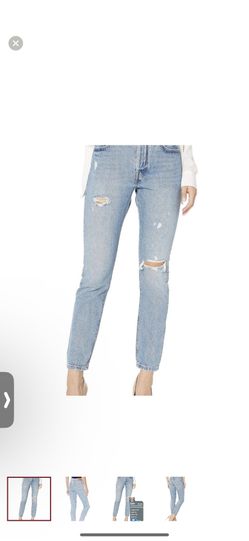 Levi’s Jean Haul 27 Destroyed Jeans Denim