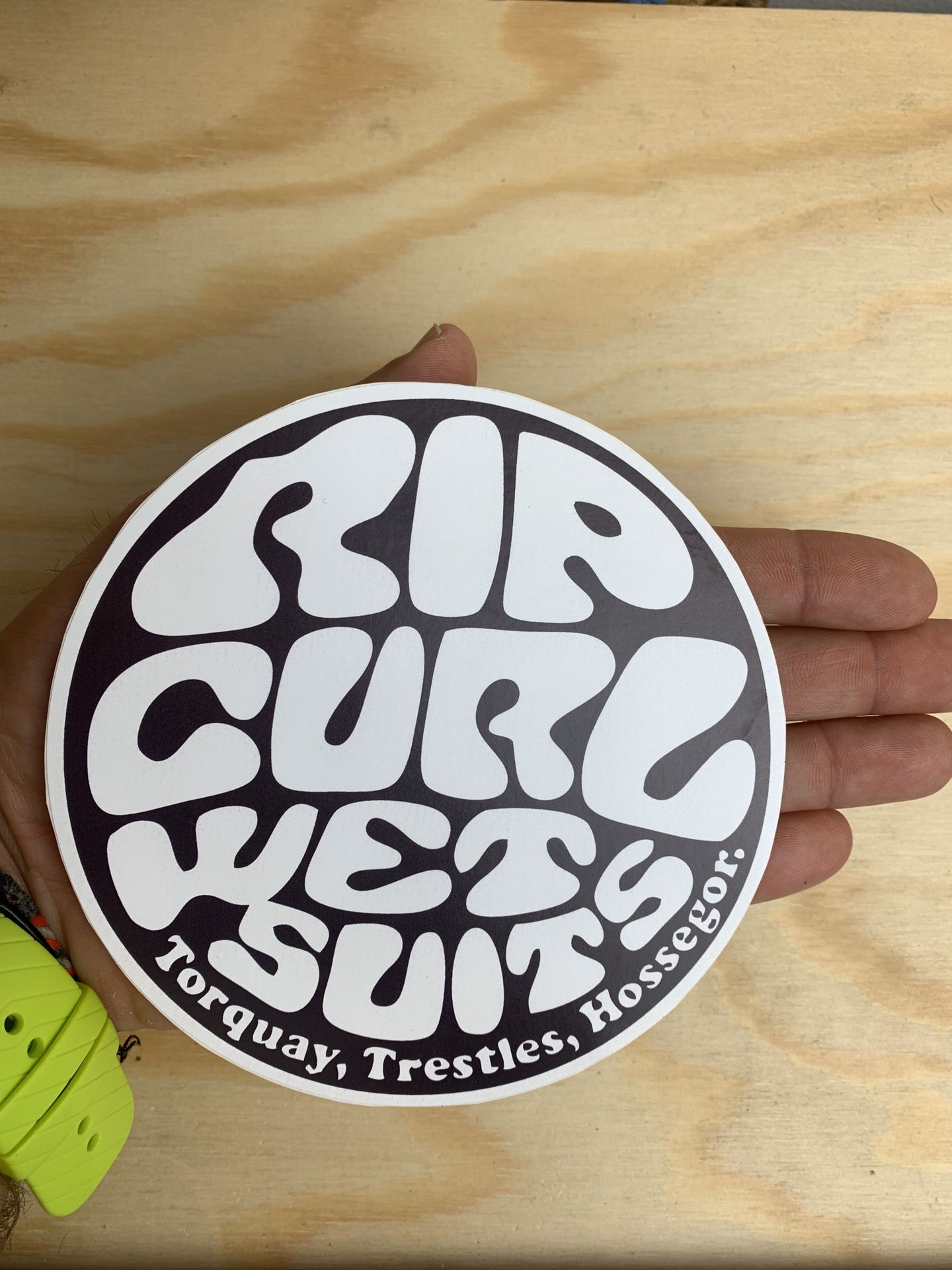 Rip Curl Surf Sticker 5” Surfboard Skate Wet Suits Decal