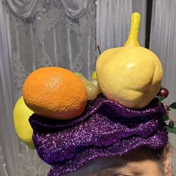 Halloween  Tropical Fruit Head Piece