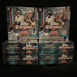 Topps Chrome Mega Box SEALED 