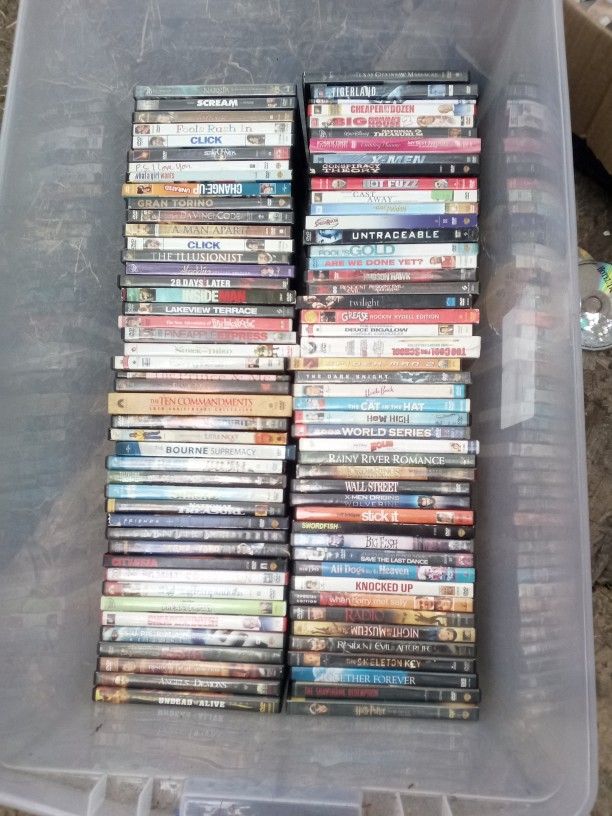 Lot Of 250+ DVD's