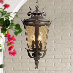 Casa Marseille 23 3/4” Outdoor Hanging Light