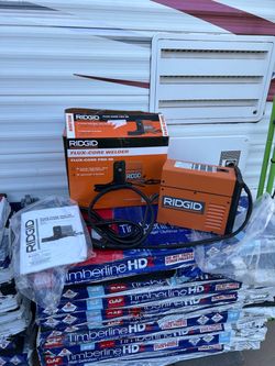 New RIDGID 90 Amp, 120-Volt, Flux Core, Welder Feed Welder