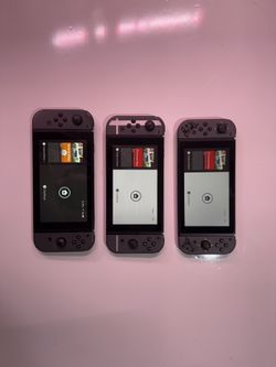 Lot Of Nintendo Switch Consoles 