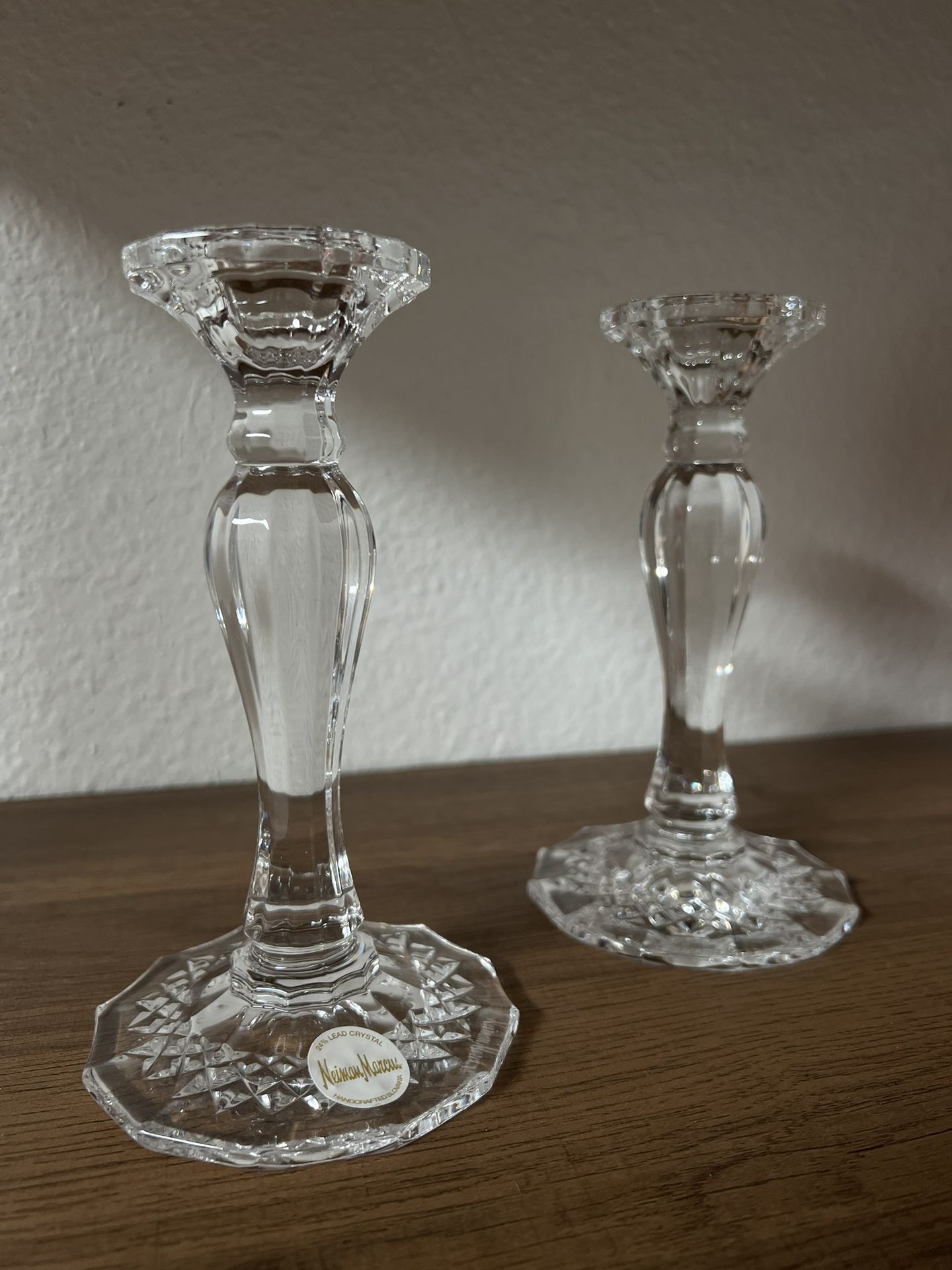 Neiman Marcus Candle Holders