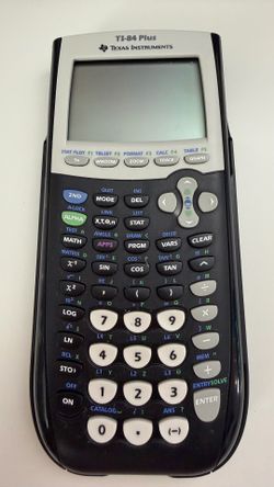Texas Instruments TI-84 plus calculator