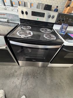 Whirlpool Electric Range Stainless Steel