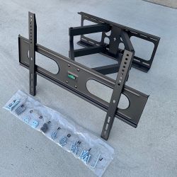 New In Box $39 Large TV Wall Mount for 37-75 Inches, Full Motion Swivel Tilt VESA 600x400mm, Max 110 lbs