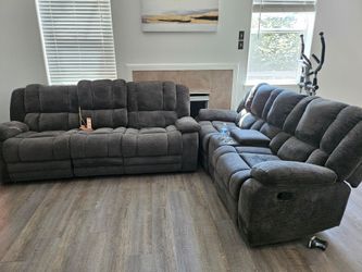 Sofa Recliner Couch (originally over 1k)