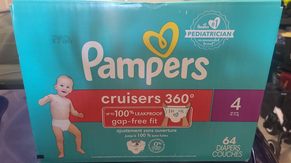 Diapers Size 4 (Cruisers)