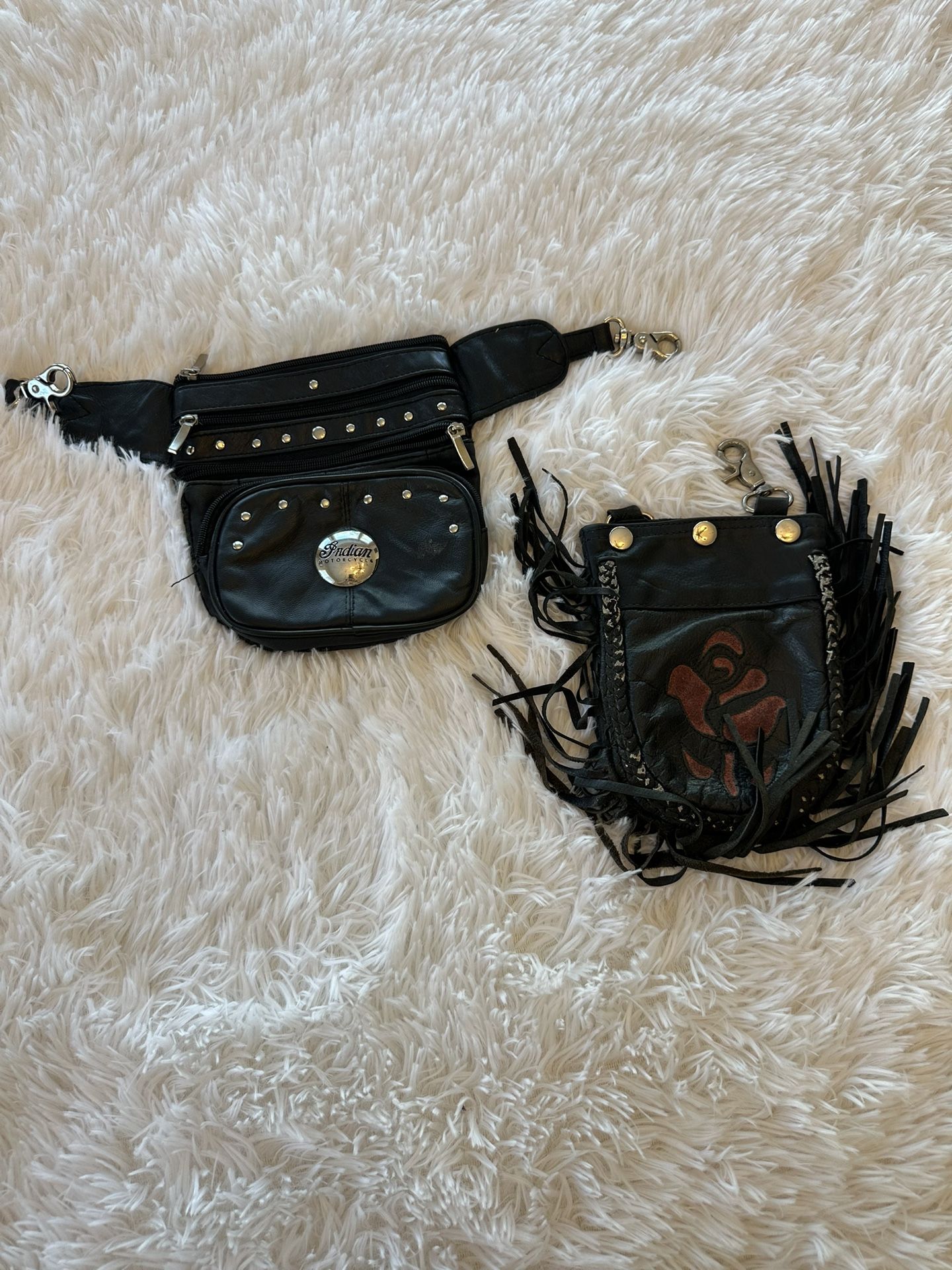 Indian Motorcycle & Hudson Leather Motorcycle Bags