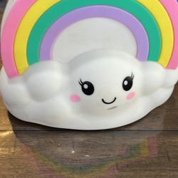 Justice Rainbow Cloud lights that changes color
