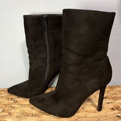 Black Boot Heels Size 7
