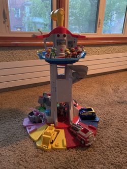 Paw Patrol My Size Lookout Tower, Vehicles, Pups