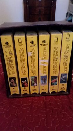National Geographic VHS Set of 6