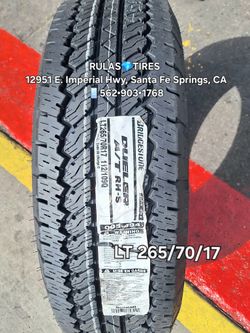 LT 265/70/17 BRIDGESTONE DUELER A/T RH 