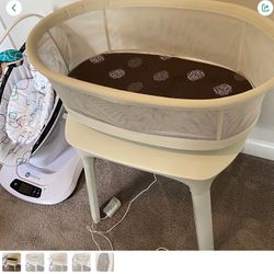Momaroo Sleep Bassinet, Swing and Chair - Take All For $300 Or Separately 