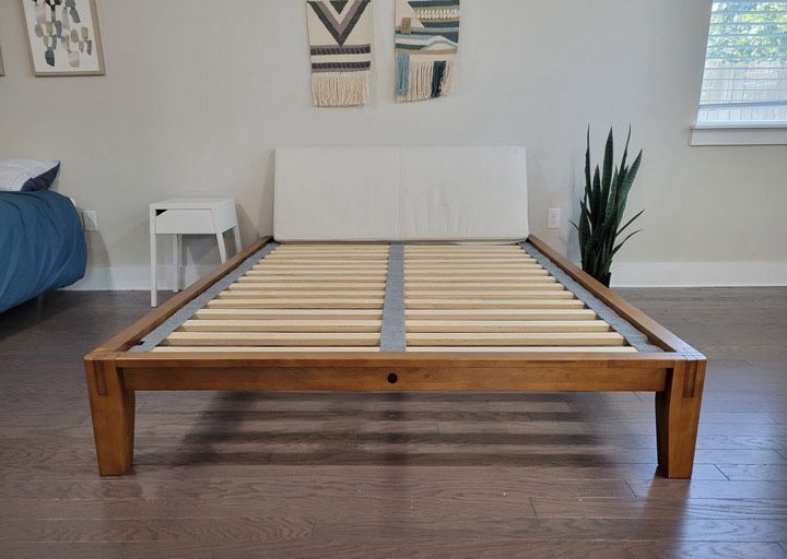 Thuma Full Size Bed Frame (plus Clean Stumptown Mattress If Interested)