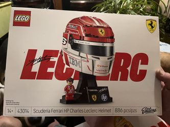 Charles Leclerc Helmet Lego set