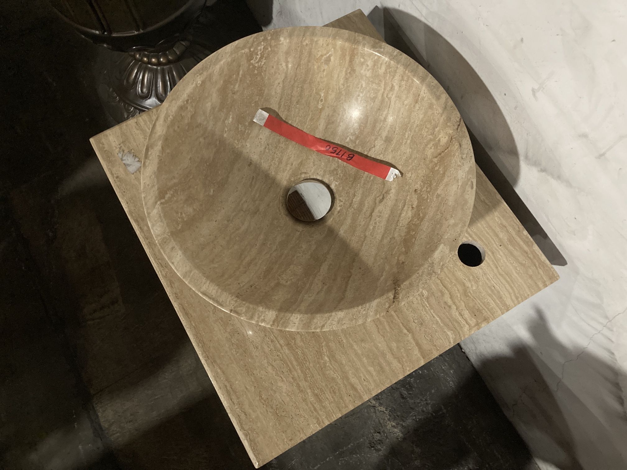 22” Vessel Sink Vanity Espresso Bathroom Cabinet B1750