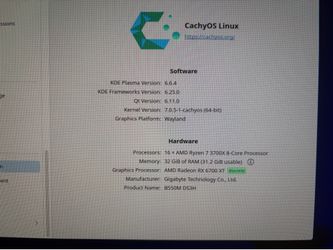 Ryzen 3700x, Gigabyte B550M DS3H and 32gb RAM