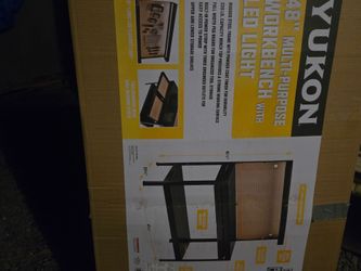 Yukon 48" work bench with led light