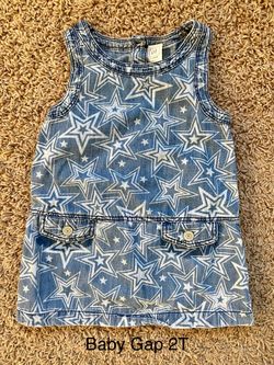 2T Girl Baby Gap ‪4th of July‬ Dress
