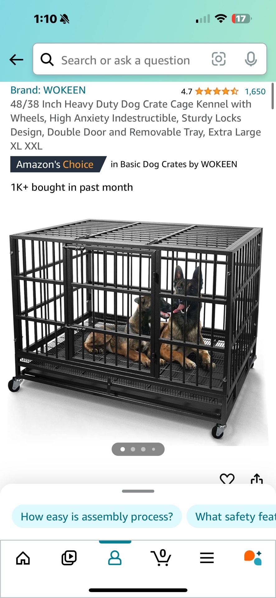 Dog crate