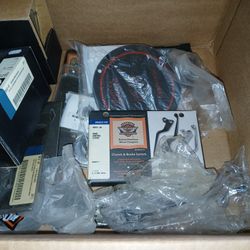 Box Of Harley Davidson Parts