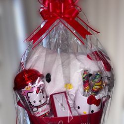 Hello Kitty Gift Baskets Available