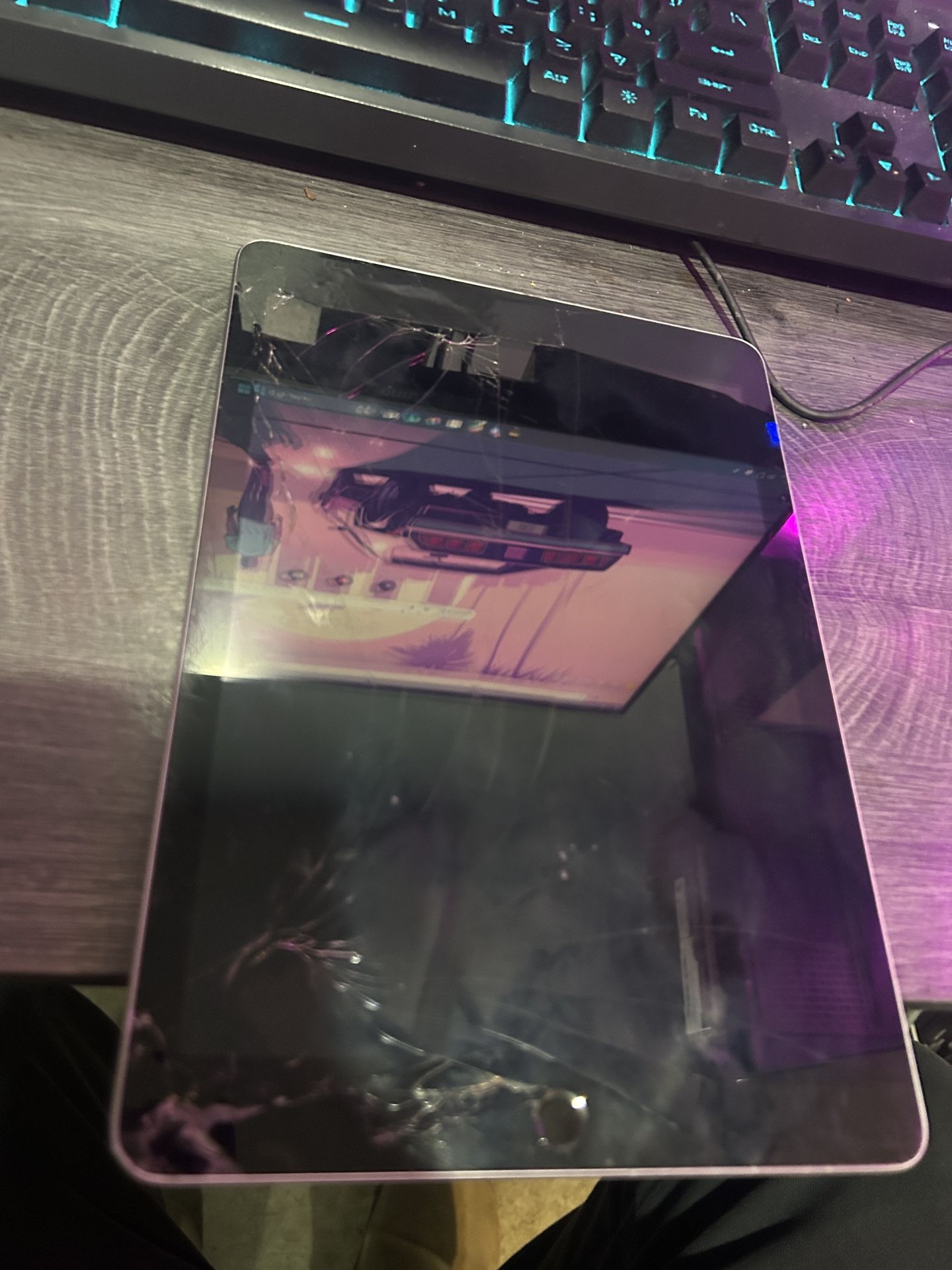 iPad Screen Cracked Still Works