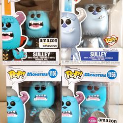 Funko Pop Disney Monsters Inc Sulley Collection 