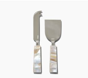 Silver mother of pearl knives