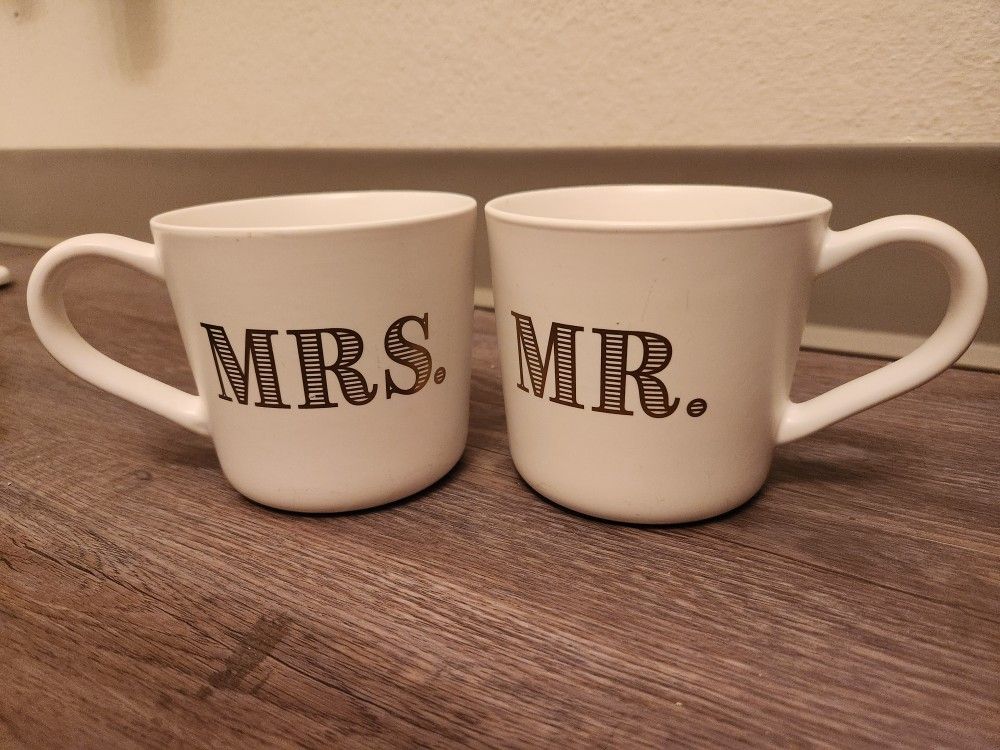 Mr And Mrs Threshold Mugs